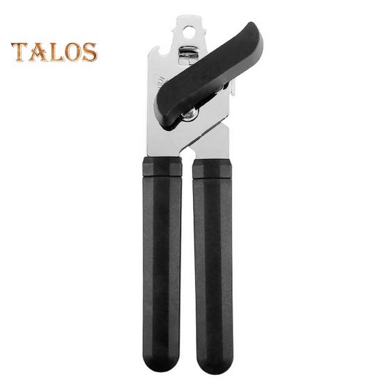 Легкая открывашка для консервных банок, вращающаяся на 360 градусов ручка из нержавеющей стали, нескользящая ручка, многофункциональная открывалка для консервных банок, легко снимающаяся с крышки