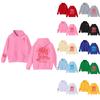 Детская толстовка с капюшоном и градиентным принтом, с длинными рукавами, свободные женские толстовки, толстовки