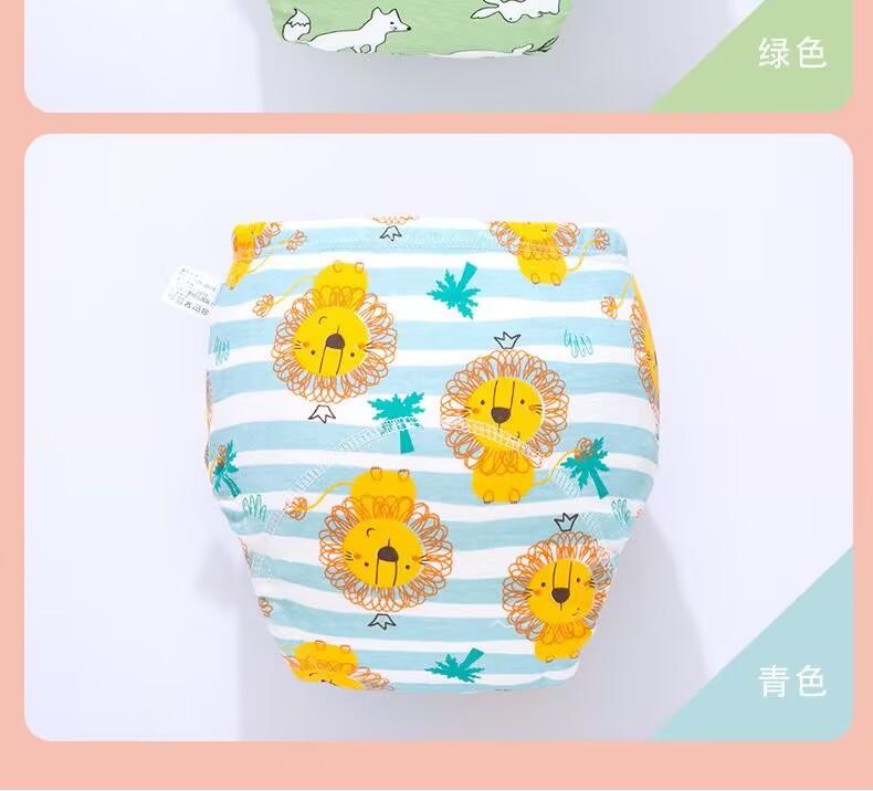 5 шт./лот детские хлопковые тренировочные штаны, тканевые подгузники, многоразовые подгузники, подгузники, детское нижнее белье