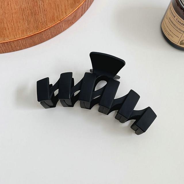 Large Ponytail Shark Hair Clip For Women Korean Claw Clip Thick Hair Soild Color Crab Hair Clip Barrettes