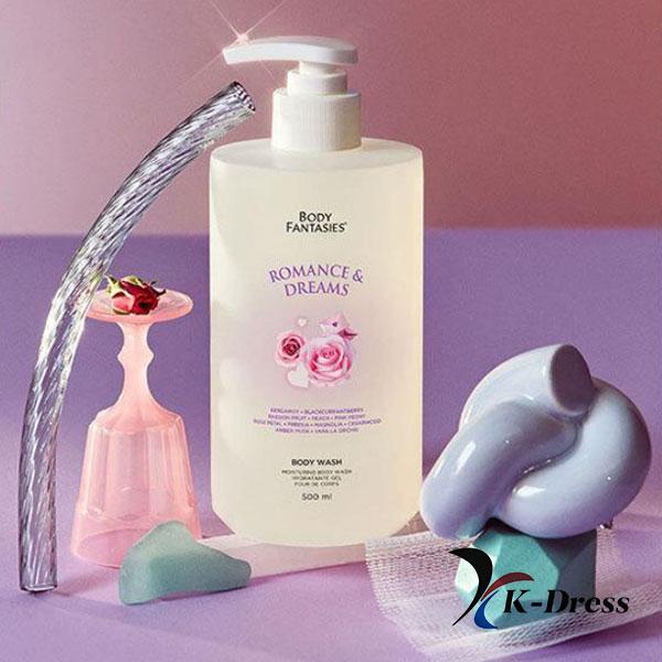 Body Fantasy Moisturizing Body Wash 500ml 4 Types