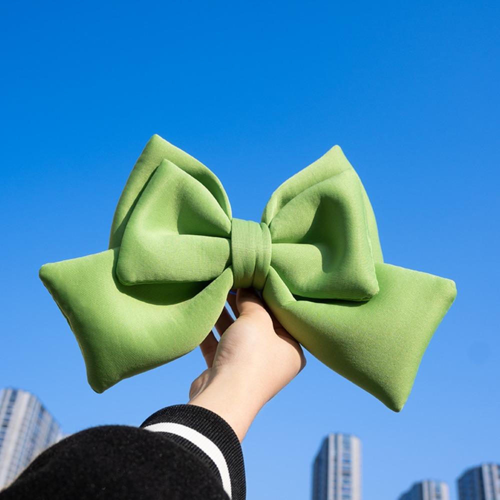 12 Colors Helmet Bowknot Bowknot Bowknot Decor Cute Cloth Satin Ribbon Bow Helmet Accessories