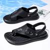 Fashion New Fashion Sandals Men's Summer Slip On Casual Slippers Outdoor Beach Shoes Quick Dry Male Half Drag Classic Wading Aqua Shoes
