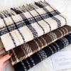 180*30cm Winter Scarf Women Classic Lattice Pashmina Feeling Scarf Soft Female Cashmere Scarves Shawls Wraps Handkerchief