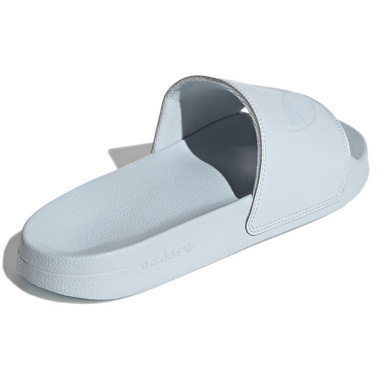 Adidas Originals Adilette Lite Outdoor One-Piece Molded Rubber Sole Non-Slip Slide Sandals Unisex Footwear Blue GX8890