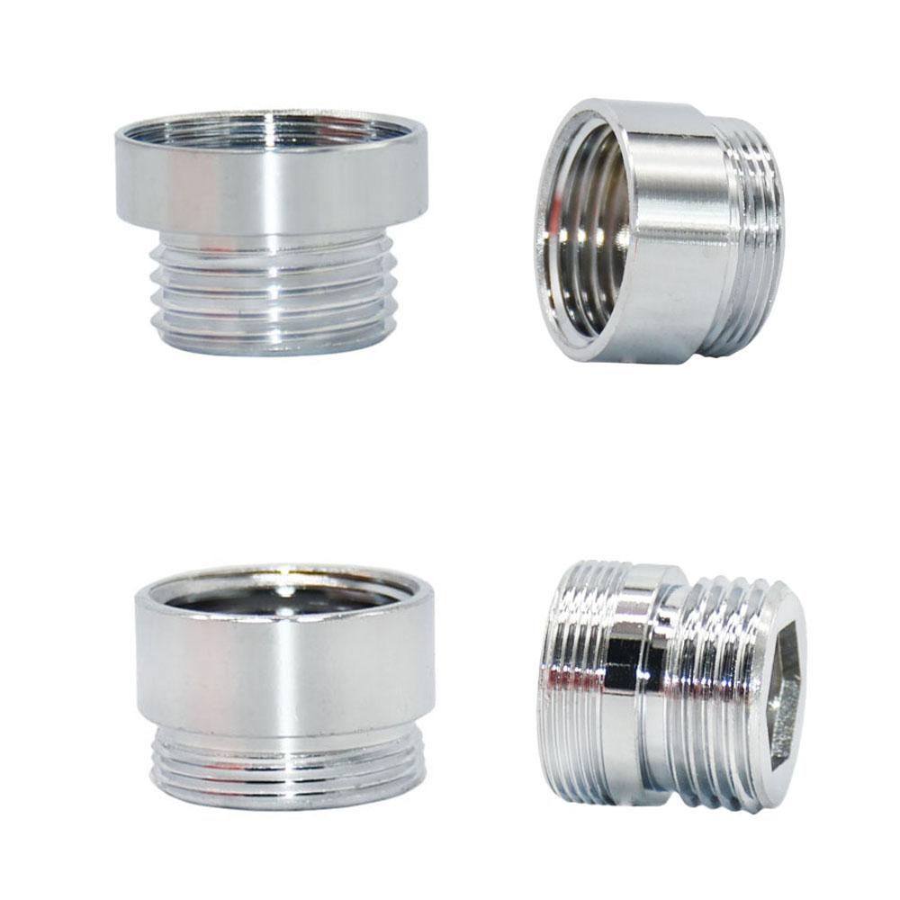 Латунный 1/2 x M16 M18 M20 M22 M24 M28 резьбовой соединитель серебряный кран соединения очиститель воды аксессуар адаптер для кухонного водопроводного крана