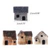 Dollhouse Miniature Gardening Micro Landscape Decoration Village House Set of 4