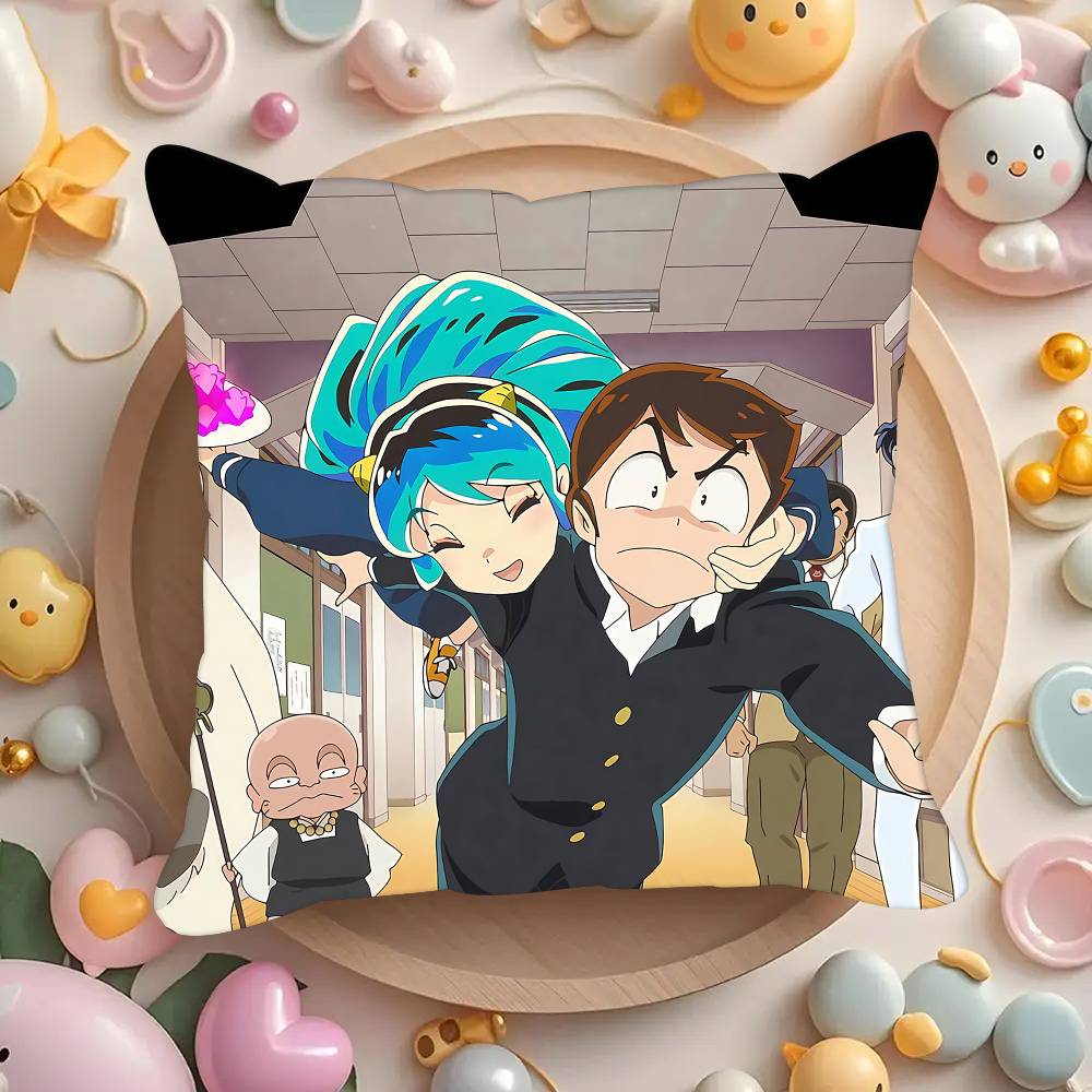 Милые аниме наволочки U-Urusei Yatsura, чехлы на подушки, диваны для гостиной, домашний декор, подарки