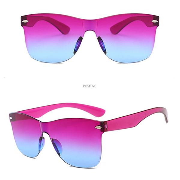 Женские цветные солнцезащитные очки