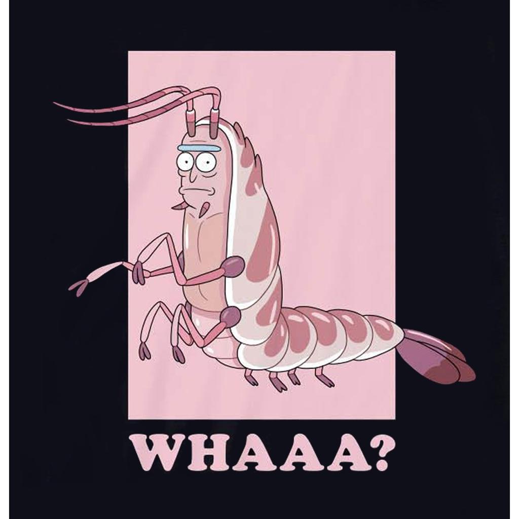 Rick And Morty Unisex Adult Rick Shrimp T-Shirt