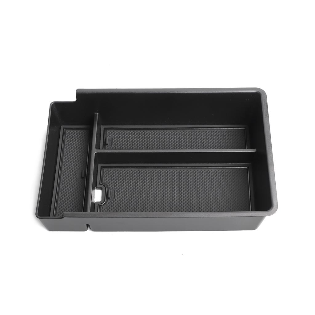 For Xpeng G6 2023 2024 Armrest Storage Box Car Center Console Tray Organizer Interior Accessories Tidying Black