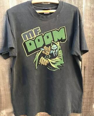 Футболка MF Doom, Ретро-футболка MF Doom Угольно-серая Унисекс S-5XL Мужская Женская Унисекс Футболка