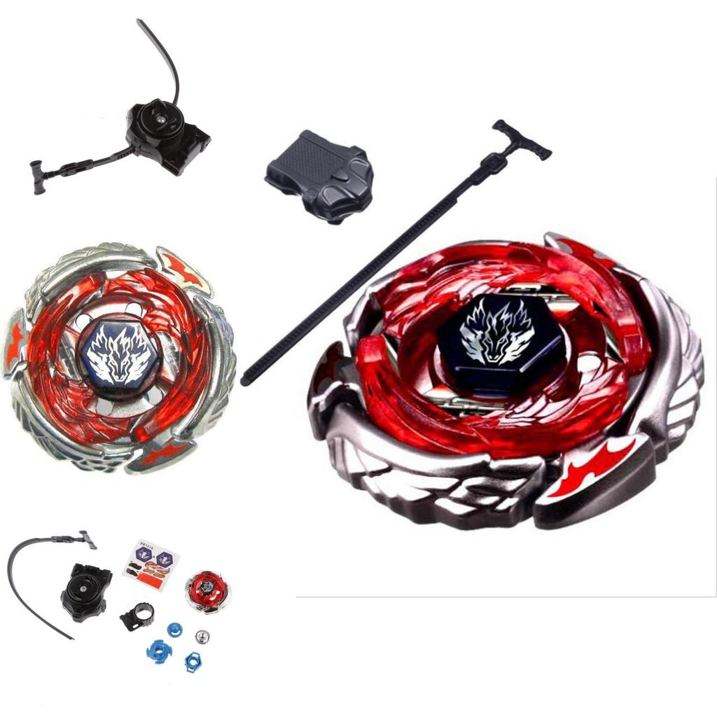 Шт. 6 Новый 2017 Beyblade 4d5d Слияние Волчок Металлический Мастер Быстрый Запускатель Битва