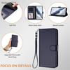 Flip Case for Iphone 15 16 17 Air Plus Pro Max 16E Leather Wallet Card Slots Protective Phone Cover