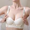 Бесшовный бюстгальтер с буквенным принтом, без стальных колец, женский удобный бюстгальтер со сборками, сексуальное регулируемое нижнее белье