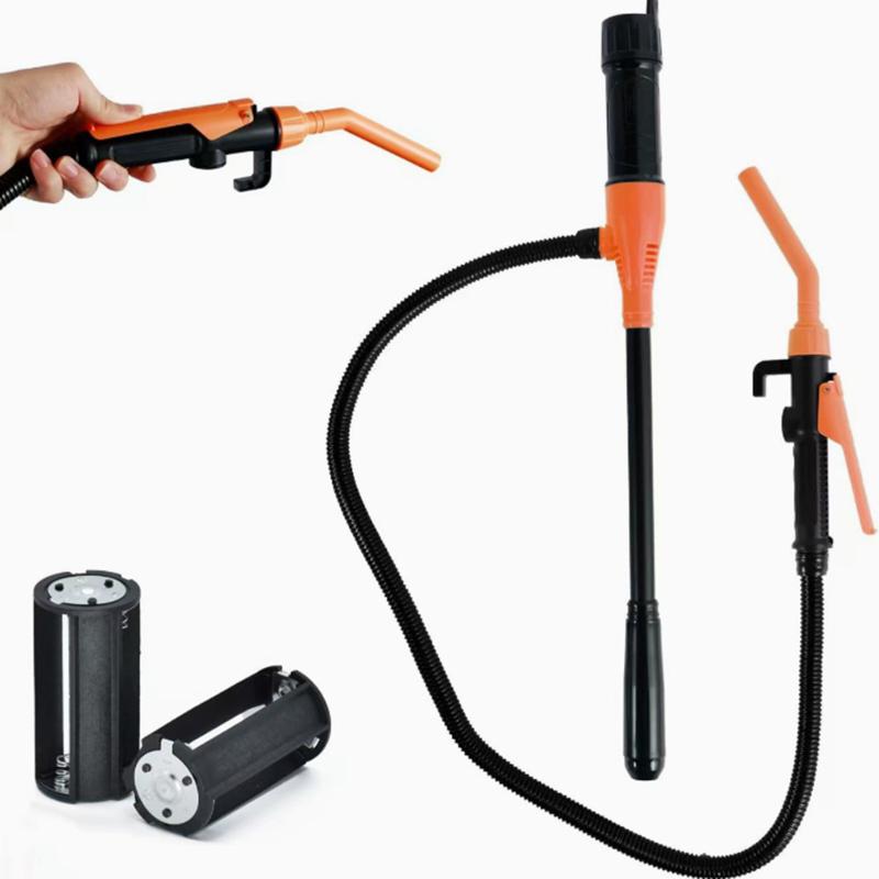 Электрический масляный насос Автоматический портативный вакуумный сифонный перекачивающий 12В Жидкостный насос для кемпинга на открытом воздухе Заправка жидкостью
