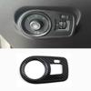 Suitable For MG4 EV2022-2024 Carbon Fiber Auto Car Light Control Sticker Headlight SwitchsCover Trim Styling Accessories