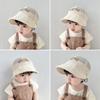 Nylon Sun Cap Cute Panama Hat Outdoor Beach Cap Infant Girls Boys