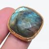 Labradorite Gemstone 925 Sterling Silver Jewelry Ring Size Adjustable KJ-1336