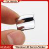7 шт. хромированная кнопка подъема окна автомобиля, наклейка с блестками для Honda Civic 2016-Civic150 CRV Prado150 Fit HEV