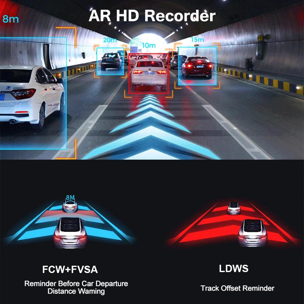 Car DVR Camera Recorder USB Dash Cam for Car DVD Android Player ADAS Anti-collision 720P or 1080P Night Version Car Accessories