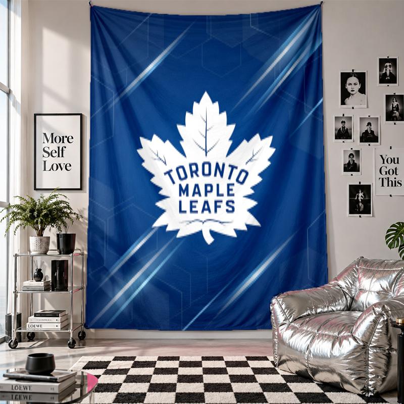 Toronto Maple Leafs Wall Tapestry Home Decor Wall Hanging Cloth for Bedroom Living Room Background