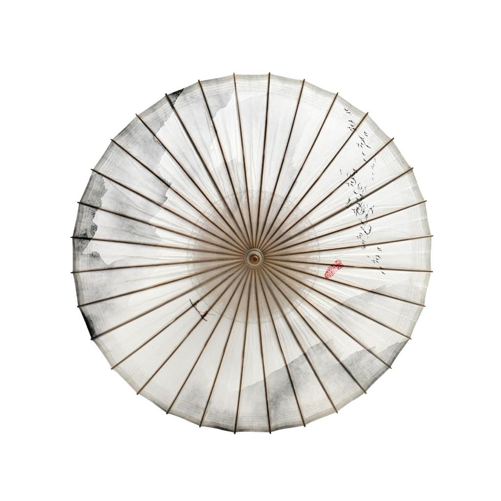 Зонт в старинном стиле, ручная работа, ретро - Для дождя и солнца, бамбук, нематериальное культурное наследие, китайский дизайн, водонепроницаемая промасленная бумага.