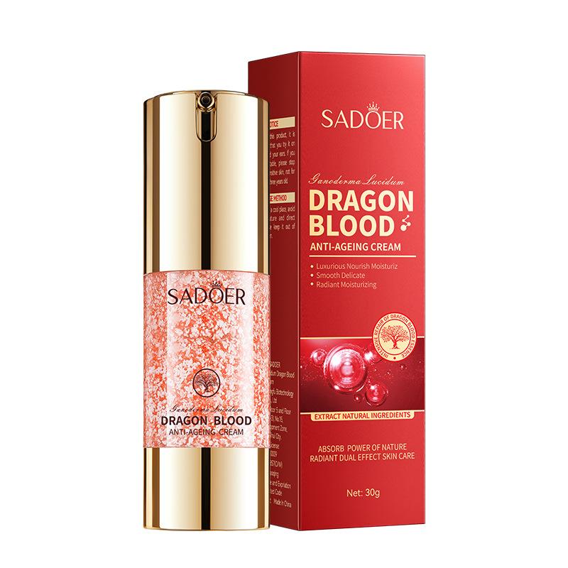 30g Lingzhi Dragon Blood Anti-wrinkle Cream, Hydrating and Rejuvenating, Tightening Fine Lines, Anti-aging Facial Essence, Moisturizing Skin