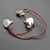 250K 1V1T Jack Комплект wiring harness для бас-гитары Предварительно собранный набор Wiring harness для гитары Запчасти для бас-гитары