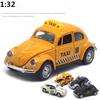 Classical Police Car, Taxi, Racing Car, Rebound Car Model, Children's Toy Gift