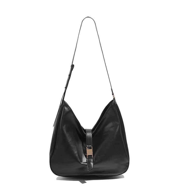Сумка-тоут Черная сумка через плечо Высококачественная сумка через плечо Модная женская сумка для поездок на работу