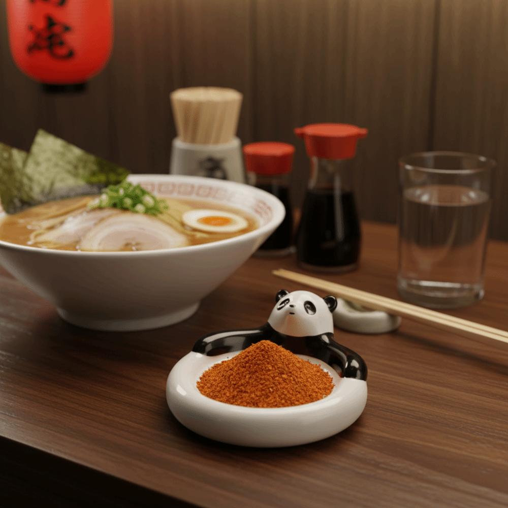 Ceramic Seasoning Tray Under-glaze Sauce Dish Kitchen Tableware Condiments Plate Ketchup