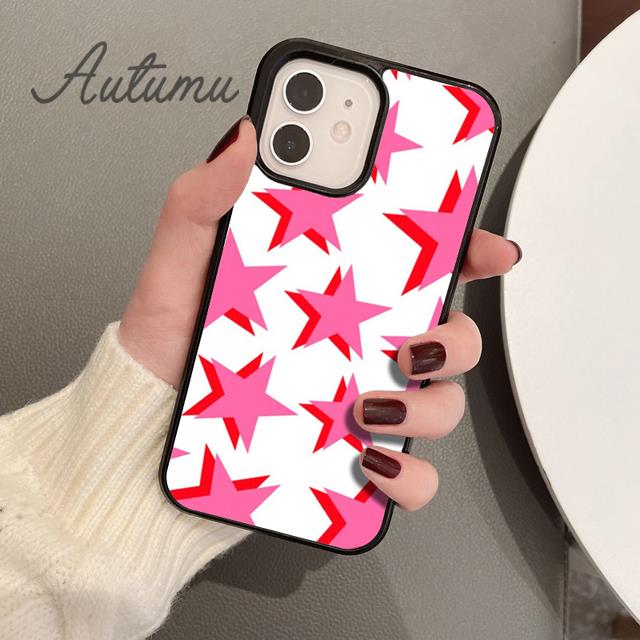 Чехол для телефона с тенями и звездами для iPhone 11 12 13 14 Pro Max mini X XR XS SE 2020 5 6S 7 8 Plus Samsung Galaxy S21 S22