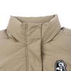 Vans Panda Puffer Down Short Sleeve Bread Down Jacket Women Jackets Khaki VN000KCCYEH