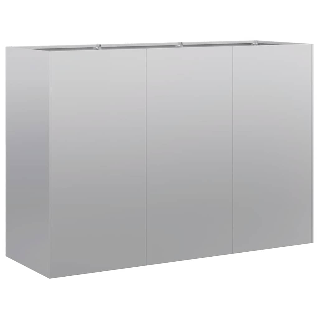 vidaXL Pflanzgefäß 120x40x80 cm Stahl verzinkt