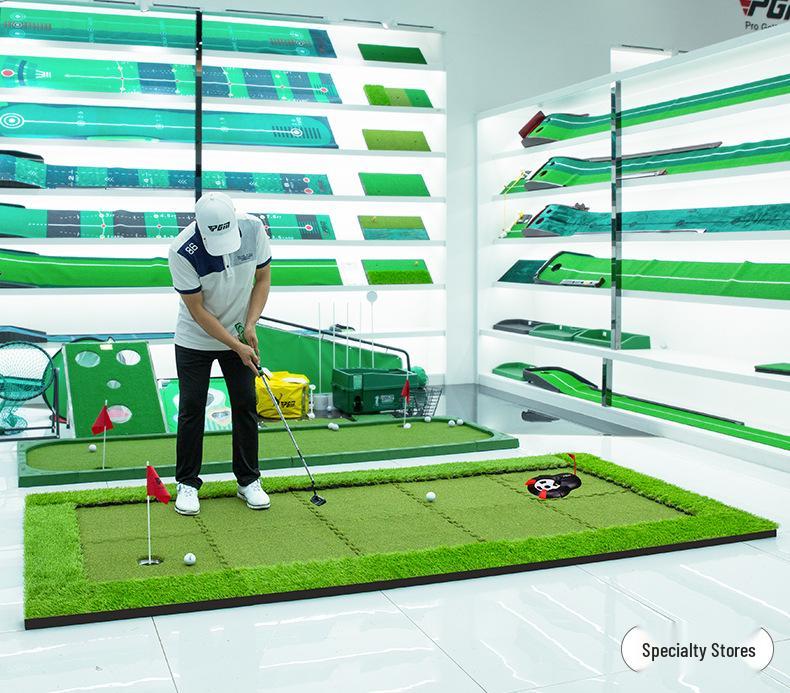 PGM Electric Golf Ball Retriever with Laser Hole Cup and 2 Batteries for Indoor/Outdoor Use