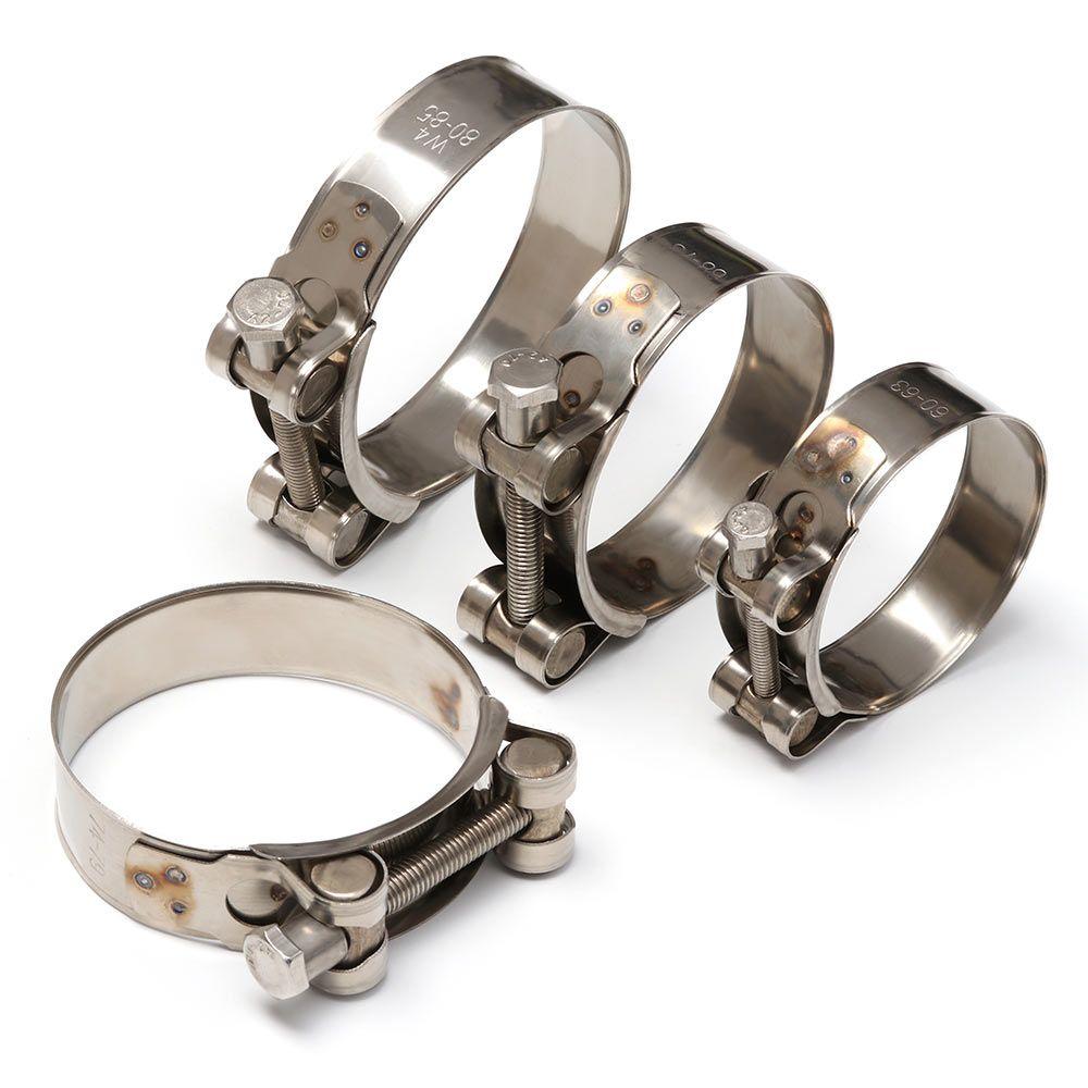 1 Pc Stainless Steel T Bolt Exhaust Pipe Clip Hose Clamps Sealing Welding Marine Clip Repair Tool Hardware Accessories New