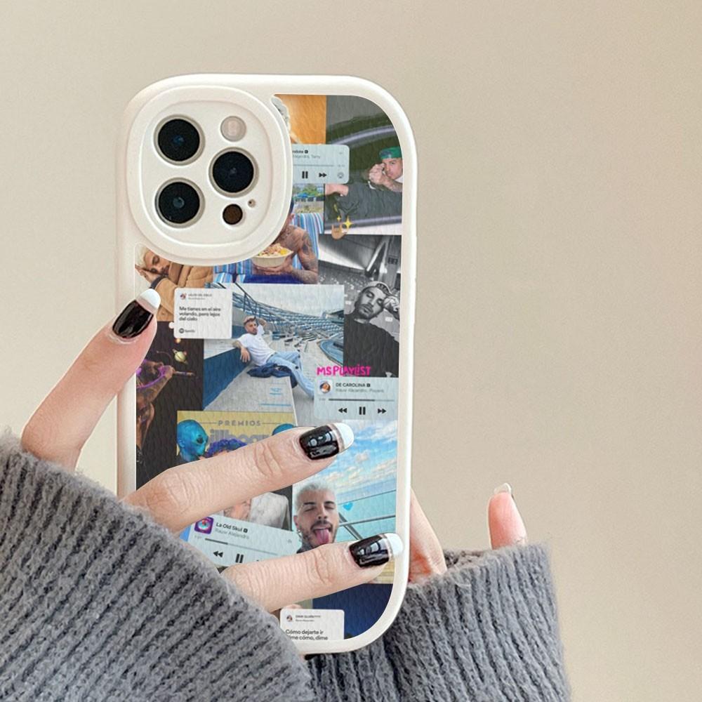 Rap Singer Rauw Alejandro Phone Case Hard Leather For IPhone 16 15 14 13 12 Mini 11 14 Pro Max Xs X Xr 7 8 Plus Fundas