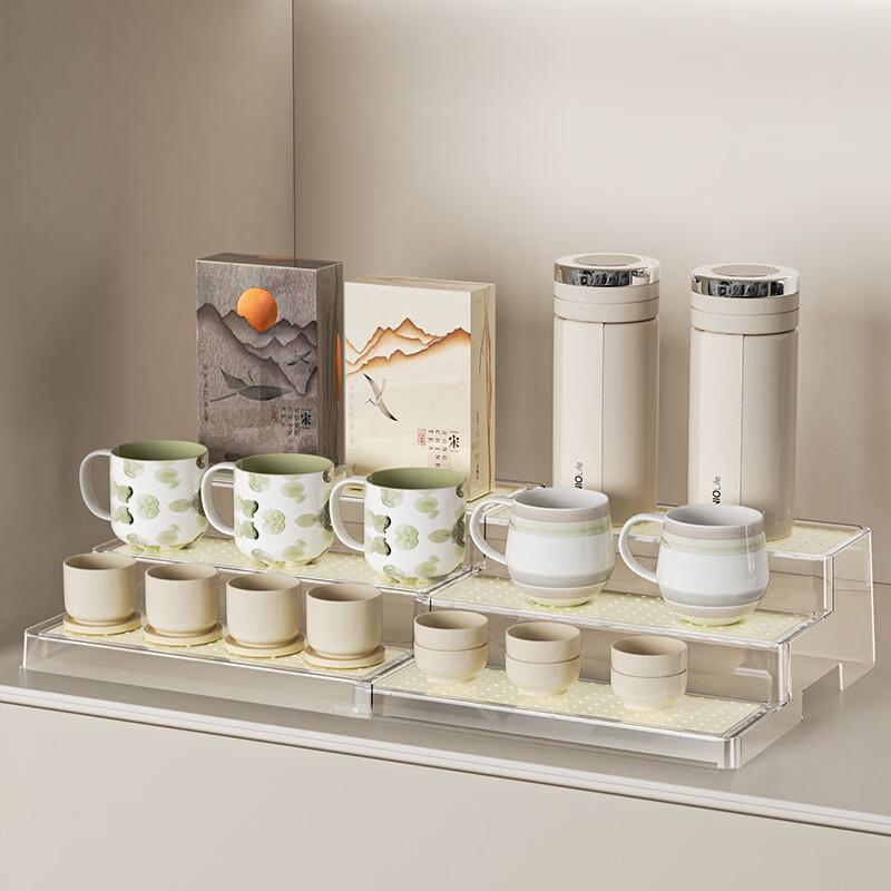 3-Tier Extendable Kitchen Countertop Spice Rack