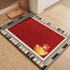Cartoon Lamb Chinese Sheep Year Floor Mat Sheep Printed Welcome Door Mat  Spring Festival