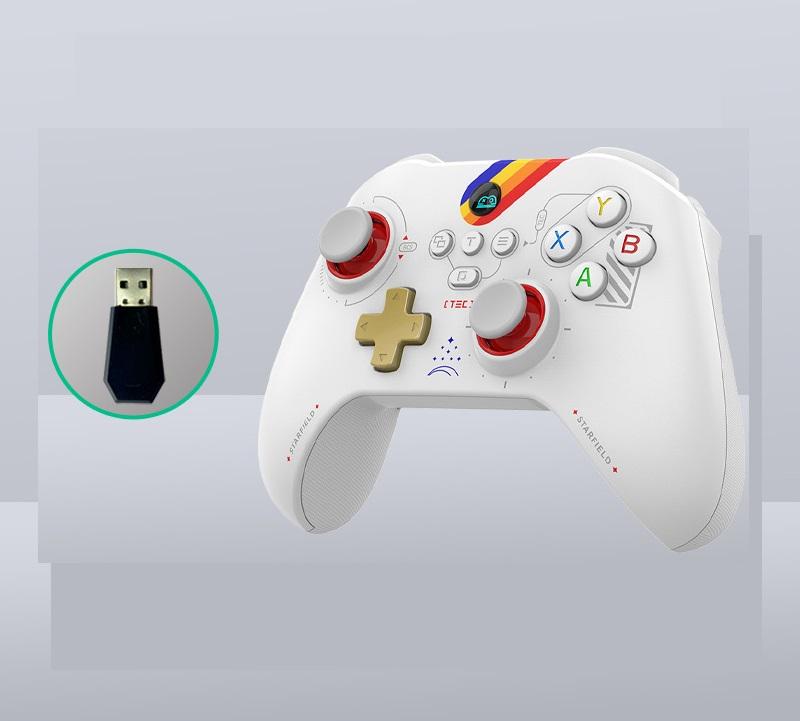Hot Selling Z03 Model Wireless Controller Hall Joystick Supports PC Game Controller with Dual Motor Vibration