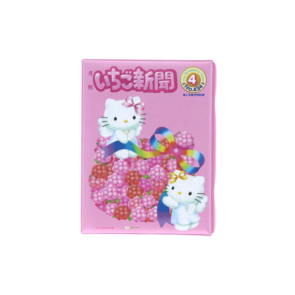 Sun-Star Stationery Итиго Симбун Персонажи Sanrio Блокнот-альбом для наклеек, Розовый, S8908621