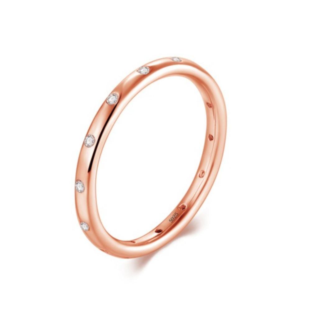 Простое кольцо из стерлингового серебра 925 пробы для пар, тонкое кольцо, стильный европейский аксессуар