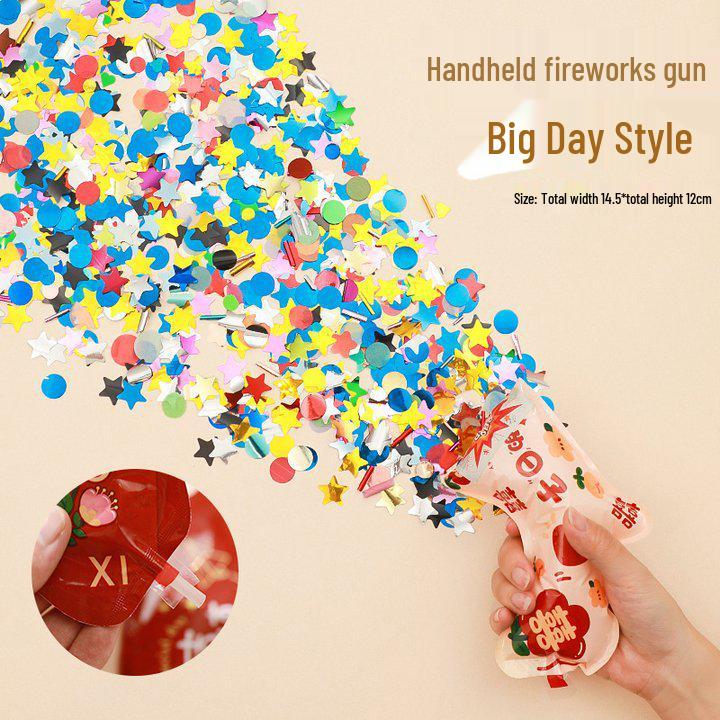 Creative Wedding Confetti Cannons & Spray Flower Guns - Handheld Party Props