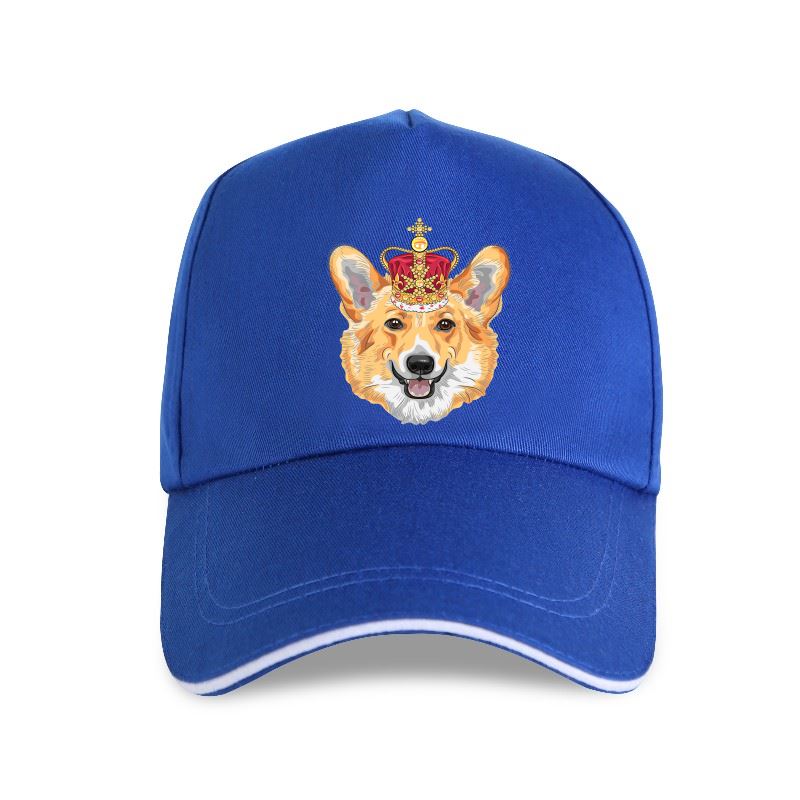 Новый вельш-корги пемброк с золотой короной, хипстерская крутая бейсболка, летние модные женские повседневные топы с забавной собакой, милые женские топы