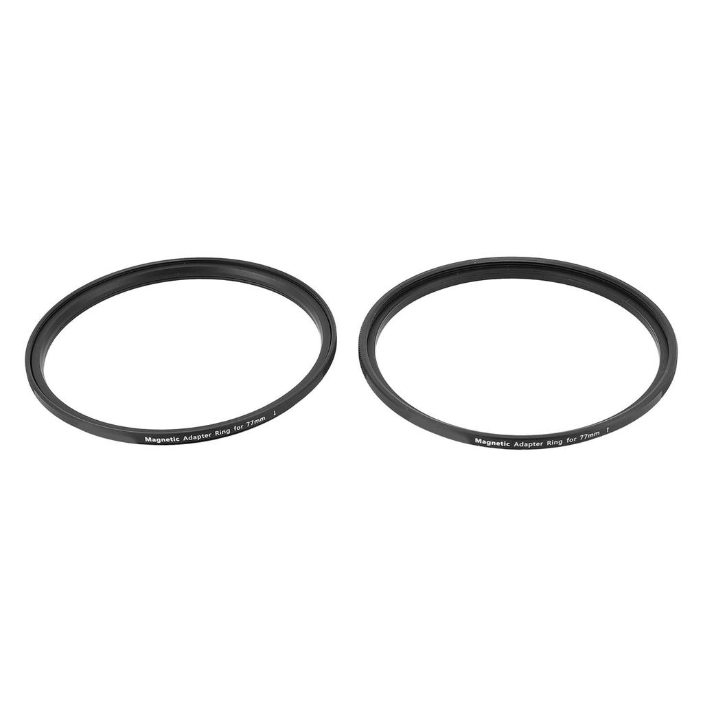 Magnetic Filter Ring Adapter 77mm Aluminum Alloy Secure Attachment Camera Lens Filter Adapter Ring F
