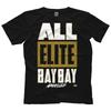 Адам Коул All Elite BAY BAY AEW Официальная футболка Унисекс футболка