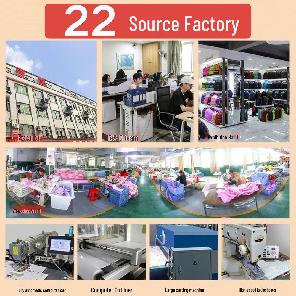 Primary School Backpack for Ages 3 to 12 with Spine Protection and Load Reduction, Suitable for Grades 1 to 3