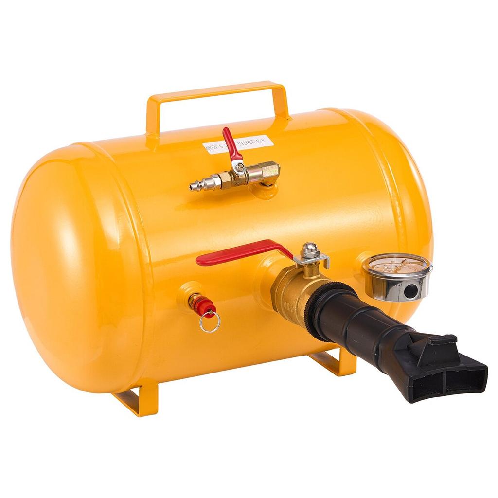 Air Tire Bead Seater, 5 Gal / 18.9 L, Heavy Duty Tire Bead Blaster Tool, 87-116 PSI Operating Pressure, Air Trigger Seating Inflator for Pickup,