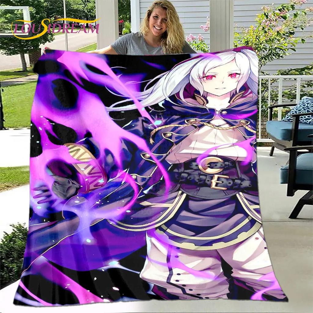 Мягкое плюшевое одеяло Game Fire Emblem Series Gamer, фланелевое одеяло для гостиной, спальни, кровати, дивана, чехол для пикника, детский чехол